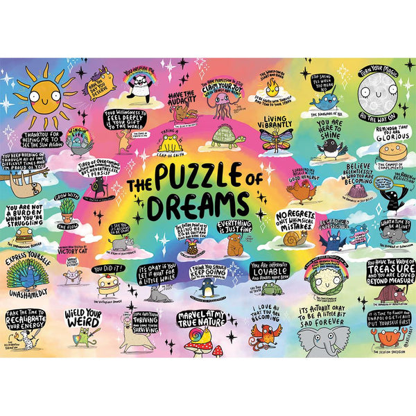 Gibsons The Puzzle of Dreams Jigsaw Puzzle (1000 Pieces) DAMAGED BOX