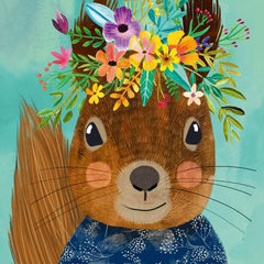 Heye Sweet Squirrel Floral Friends Jigsaw Puzzle (1000 Pieces)