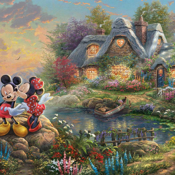 Schmidt Kinkade: Disney Mickey Mouse Jigsaw Puzzle (1000 pieces)