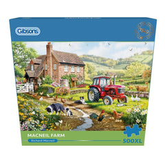 Gibsons Macneil Farm Jigsaw Puzzle (500XL Pieces)