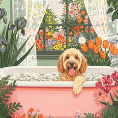 Cobble Hill Blooms & Bubbles Jigsaw Puzzle (500 XL Pieces)