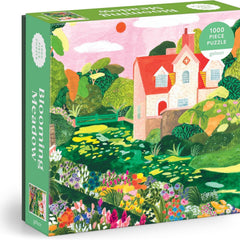 Galison Blooming Meadow, Victoria Ball Jigsaw Puzzle (1000 Pieces)