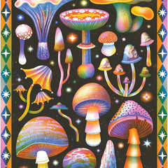 Galison Cosmic Mushrooms Jigsaw Puzzle (1000 Pieces) DAMAGED BOX