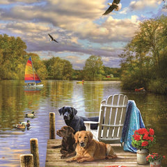 Cobble Hill Dog Day Afternoon Jigsaw Puzzle (1000 Pieces)