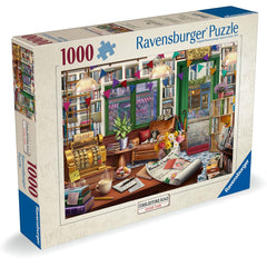 Ravensburger Cobblestone Road No.3 - Enchanted Bookshop Jigsaw Puzzle (1000 Pieces)