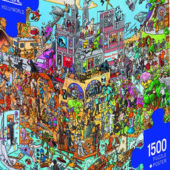 Heye Triangular Hollyworld, Schone Jigsaw Puzzle (1500 Pieces)