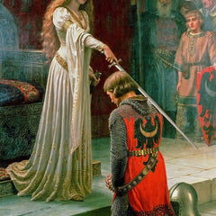 Art Puzzle The Accolade, Edmund Leighton 1901 Jigsaw Puzzle (1000 Pieces)