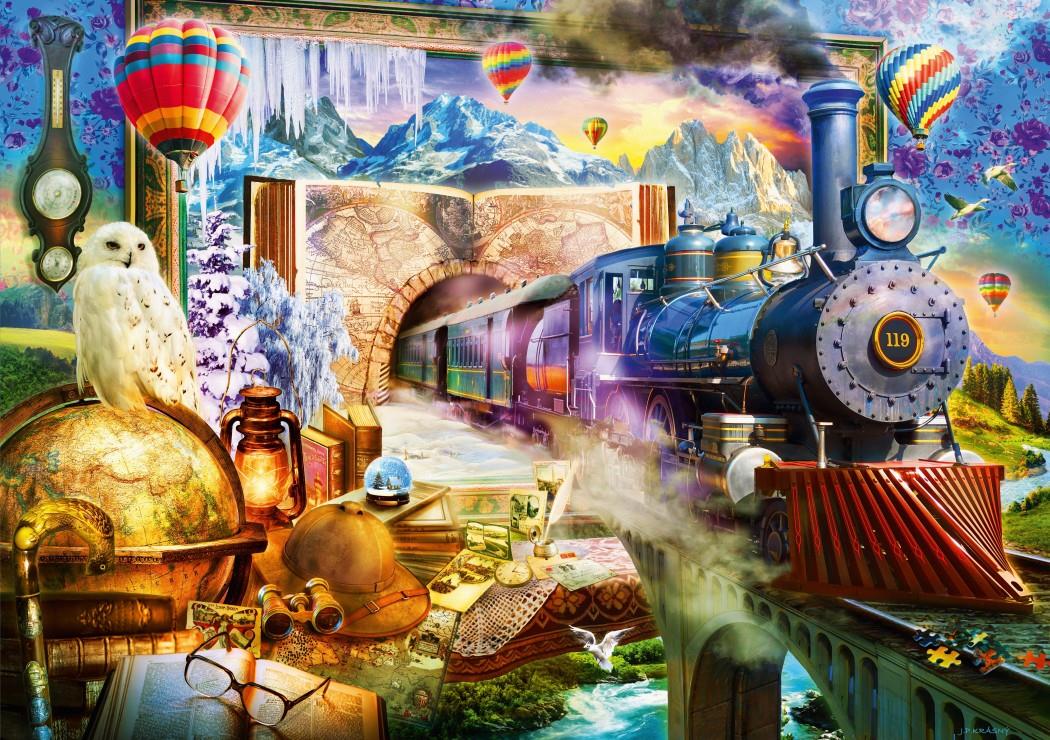 Bluebird Magical Journey Jigsaw Puzzle (1000 Pieces)