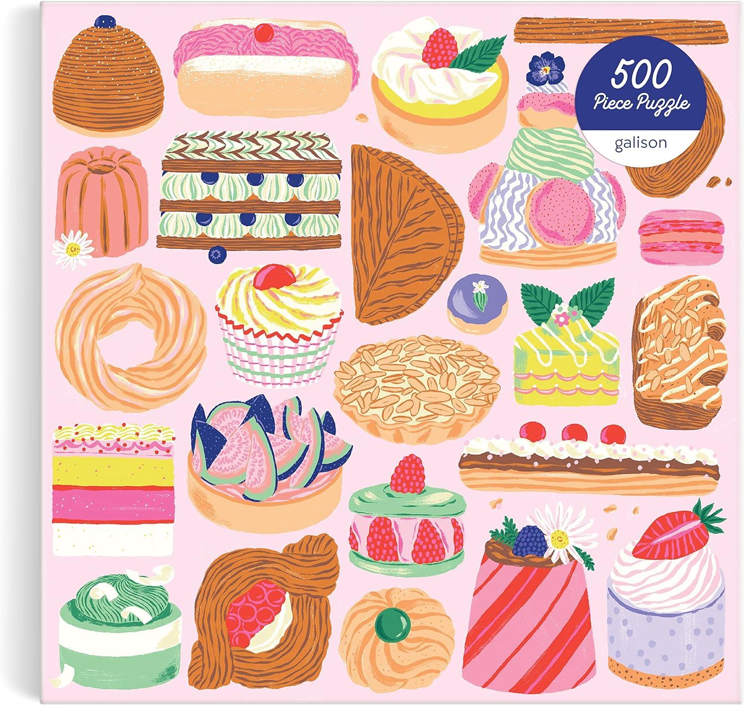 Galison Sweet Confections Jigsaw Puzzle (500 Pieces)