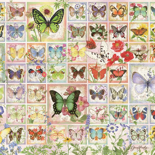 Cobble Hill Butterflies & Blossom Jigsaw Puzzle (2000 Pieces)