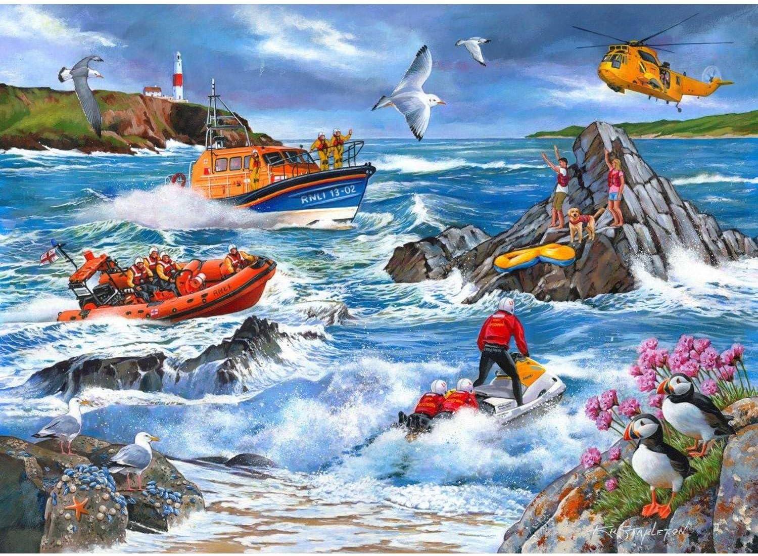 House of Puzzles Against The Tide Jigsaw Puzzle (1000 Pieces)