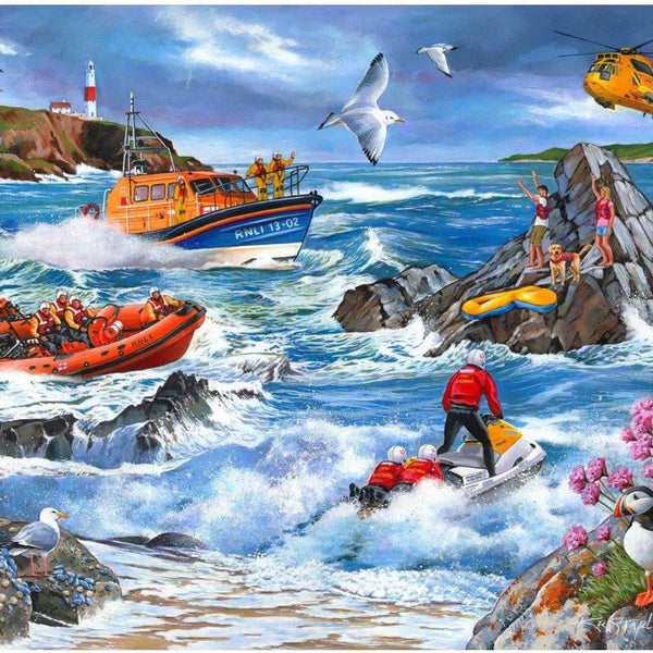 House of Puzzles Against The Tide Jigsaw Puzzle (1000 Pieces)