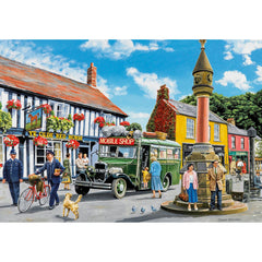 Gibsons Daily Deliveries Jigsaw Puzzle (4 x 500 Pieces)