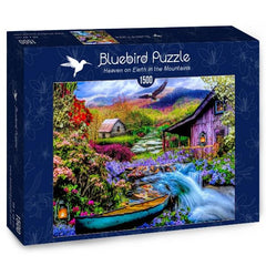 Bluebird Heaven On Earth In The Mountains Jigsaw Puzzle (1500 Pieces)