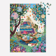 Galison Blooming Escape, Victoria Ball Jigsaw Puzzle (1000 Pieces)