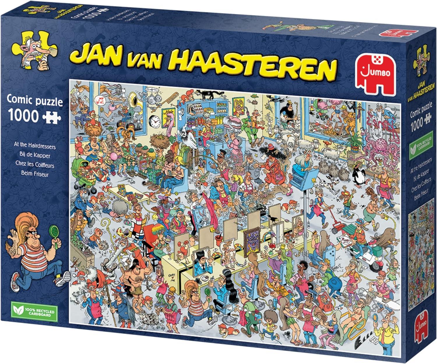 Jan Van Haasteren At The Hairdressers Jigsaw Puzzle (1000 Pieces)