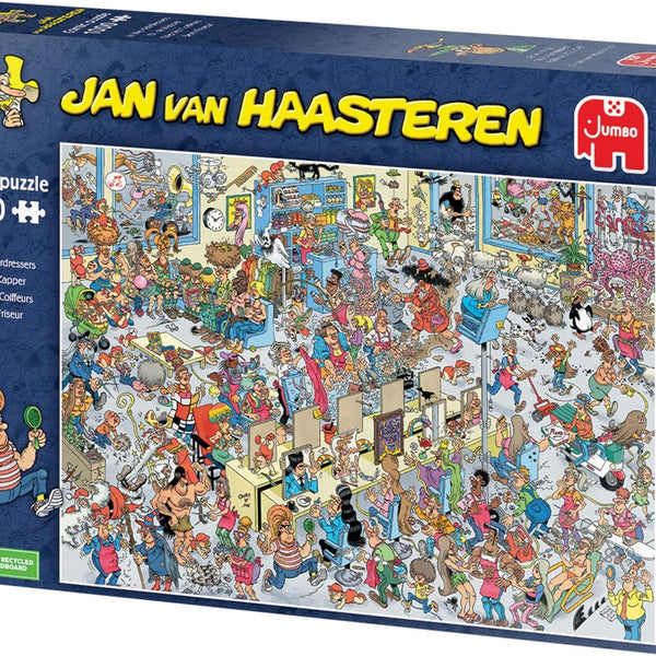 Jan Van Haasteren At The Hairdressers Jigsaw Puzzle (1000 Pieces)