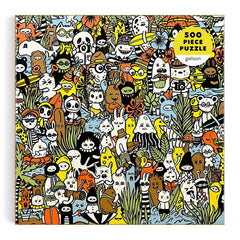 Galison Wild Nights by Barbtropolis Jigsaw Puzzle (500 Pieces)