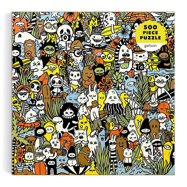 Galison Wild Nights by Barbtropolis Jigsaw Puzzle (500 Pieces)