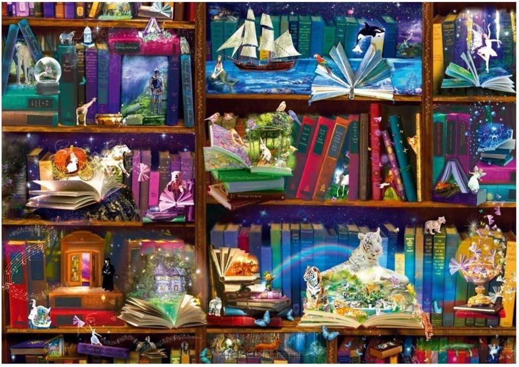 Bluebird Library Adventures in Reading Jigsaw Puzzle (1000 Pieces)
