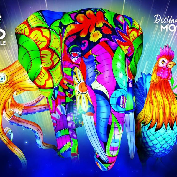 Bluebird Zoo d'Amnéville - Luminescence Jigsaw Puzzle (1000 Pieces)