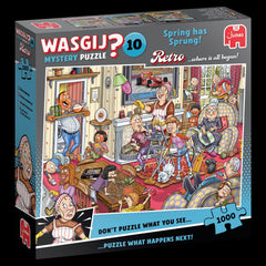 Wasgij Retro Mystery 10 Spring has Sprung! Jigsaw Puzzle (1000 Pieces)