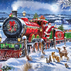 Otter House Advent Calendar - Christmas Express Jigsaw Puzzle (1000 Pieces)