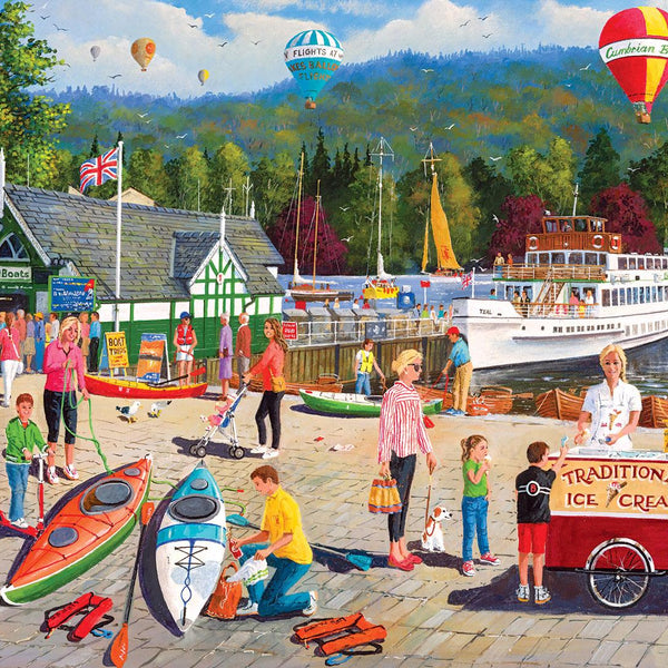 Gibsons Lake Windermere Jigsaw Puzzle (1000 Pieces)