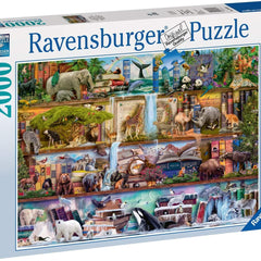 Ravensburger Amazing Animal Kingdom Jigsaw Puzzle (2000 Pieces)