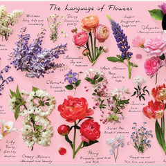 Galison Language of Flowers Jigsaw Puzzle (1000 Pieces)