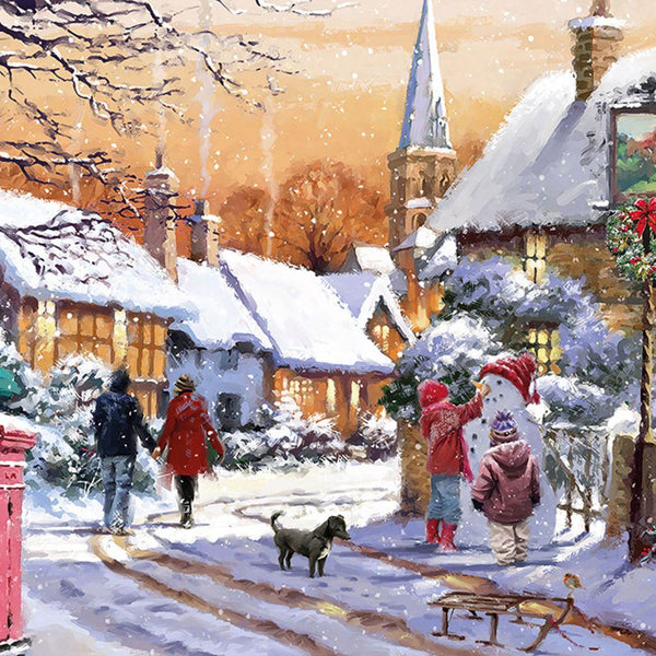 Otter House Sunset Stroll Jigsaw Puzzle (500 Pieces)