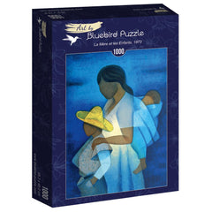 Bluebird Art Louis Toffoli - La Mere Et Les Enfants Jigsaw Puzzle (1000 Pieces)