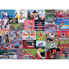 Gibsons Team GB: Winning Memories Jigsaw Puzzle (1000 Pieces) DAMAGED BOX