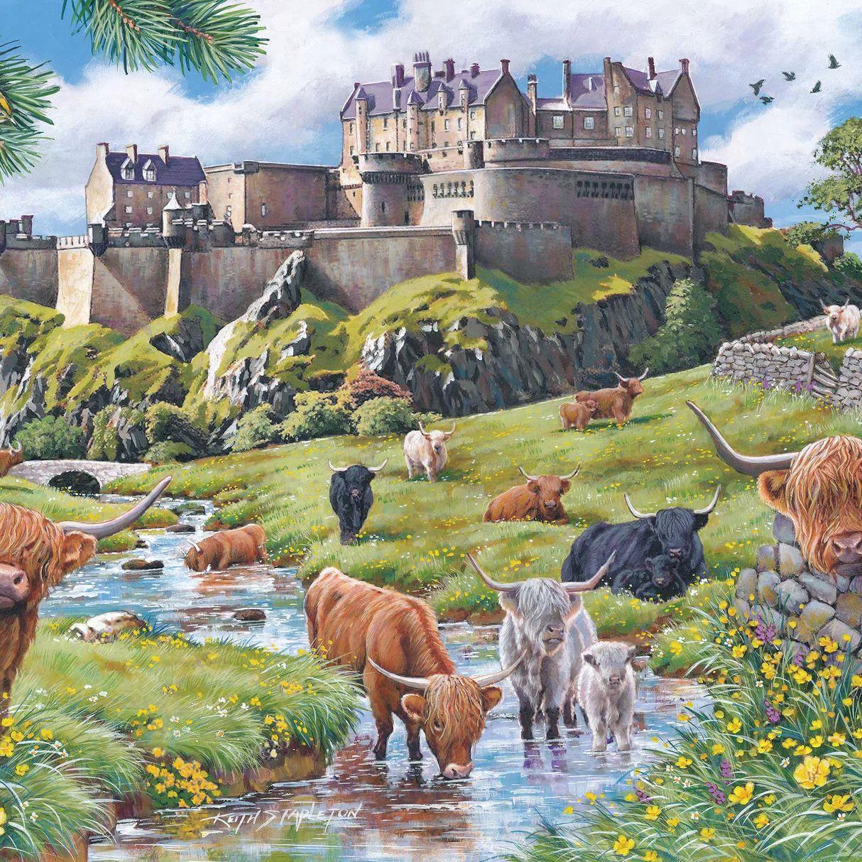 House of Puzzles Stirling Castle Jigsaw Puzzle (1000 Pieces)