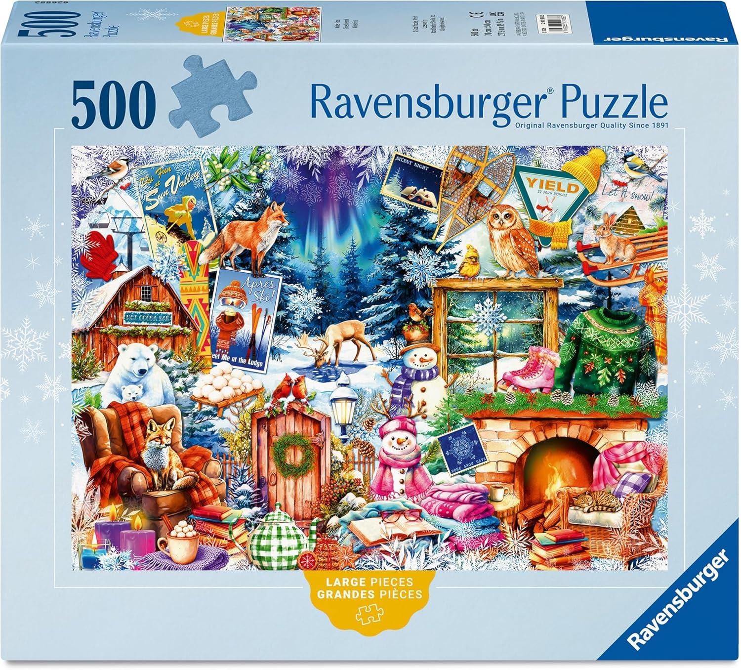 Ravensburger Winter Frost Jigsaw Puzzle (500 XL Pieces)