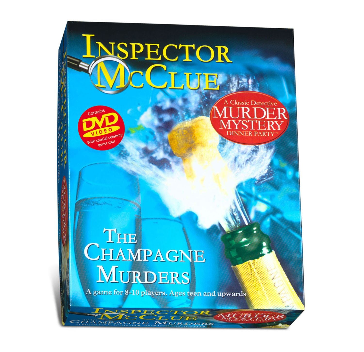Inspector McClue Murder Mystery - The Champagne Murders - DAMAGED
