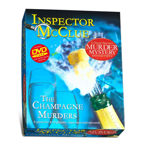 Inspector McClue Murder Mystery - The Champagne Murders - DAMAGED