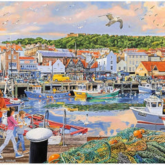 Gibsons Beside the Seaside Jigsaw Puzzles (4 x 500 Pieces)