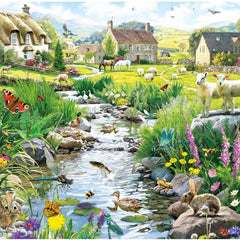 Gibsons Babbling Brook Jigsaw Puzzle (500 XL Pieces)