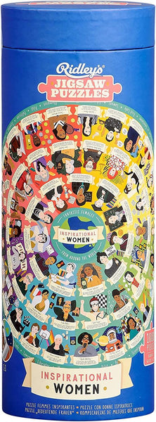 Ridley's Inspirational Women Circular Jigsaw Puzzle (1000 Pieces)
