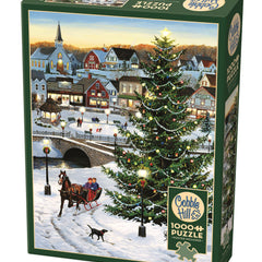 Cobble Hill Village Tree Jigsaw Puzzle (1000 Pieces)