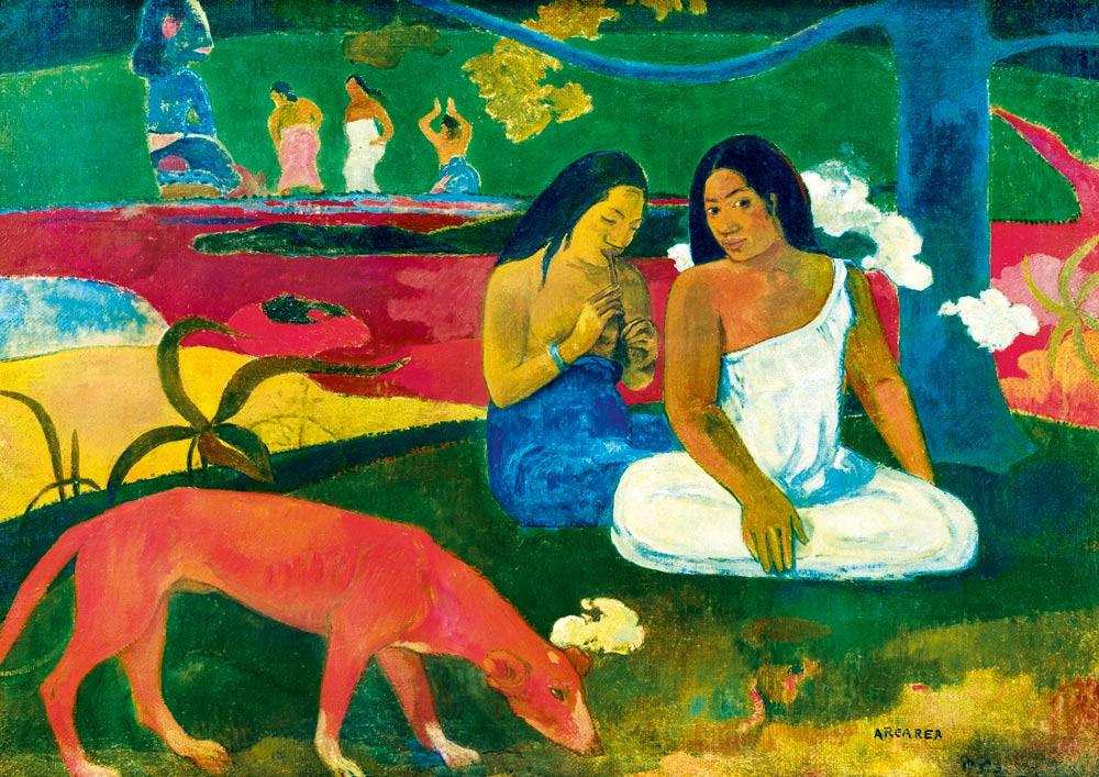 Bluebird Art Gauguin - Arearea, 1892 Jigsaw Puzzle (1000 Pieces)