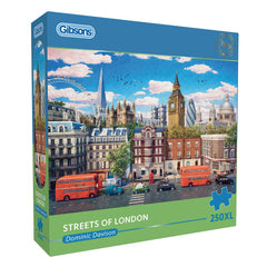 Gibsons Streets of London Jigsaw Puzzle (250 XL Pieces)