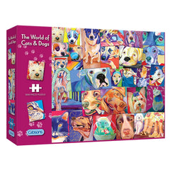 Gibsons The World of Cats & Dogs Jigsaw Puzzle (1000 Pieces)