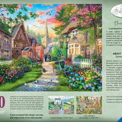 Ravensburger Down the Lane No.4 Church Lane Jigsaw Puzzle (1000 Pieces)