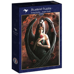 Bluebird Anne Stokes - Angel Rose Jigsaw Puzzle (1000 Pieces)