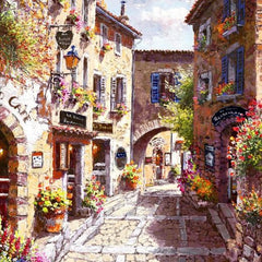 Bluebird Eze Village Jigsaw Puzzle (1000 Pieces)