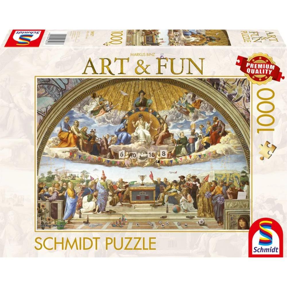 Schmidt 59644 - Steampunk, Markus Binz, Katze, Puzzle, 1000 Teile - Jetzt Bei  Bestellen