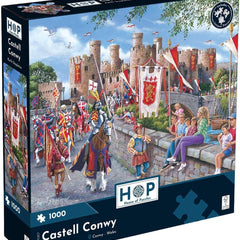 House of Puzzles Castell Conwy Jigsaw Puzzle (1000 Pieces)