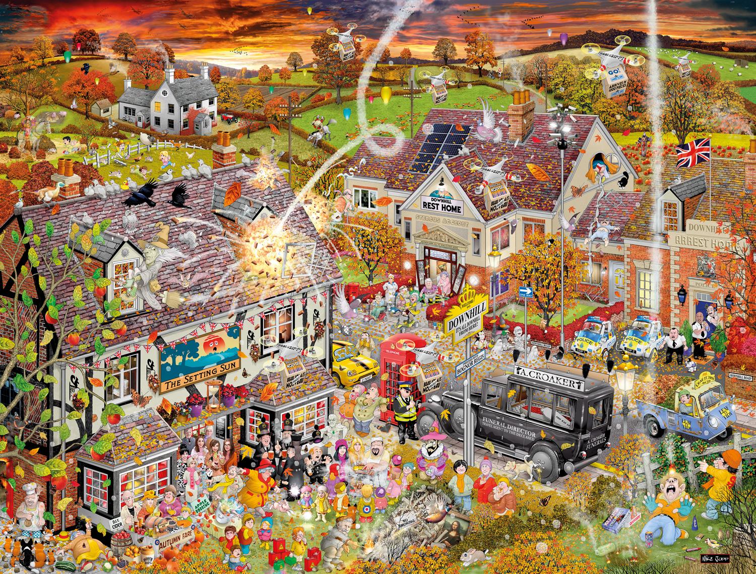 I Love Autumn, Mike Jupp Jigsaw Puzzle (1000 Pieces)